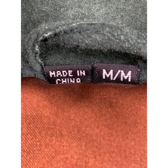 Rare VTG 90s NWT Mens Green Suede Insulated Coat M Zeidler RY10370 $250 - Picture 7 of 10